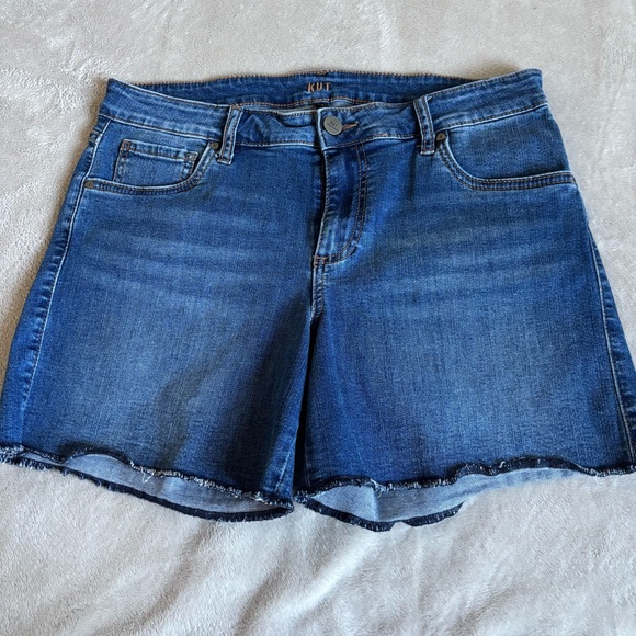 Kut from the Kloth Pants - KUT From The Kloth Women's Blue Denim Shorts Size 10